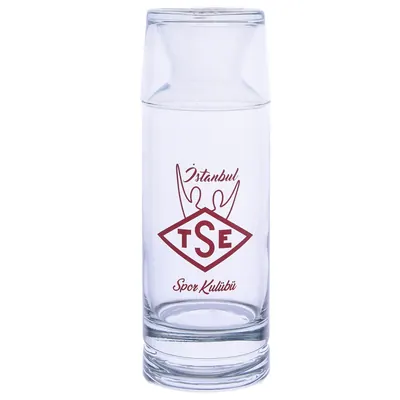 Cam bardak logo baskı örneği — Model 1001c, örnek 1