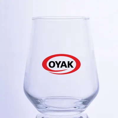Cam bardak logo baskı örneği — Model 1004c, örnek 2