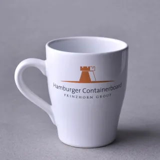 Seramik kupa logo baskı örneği — Model 1004, örnek 2